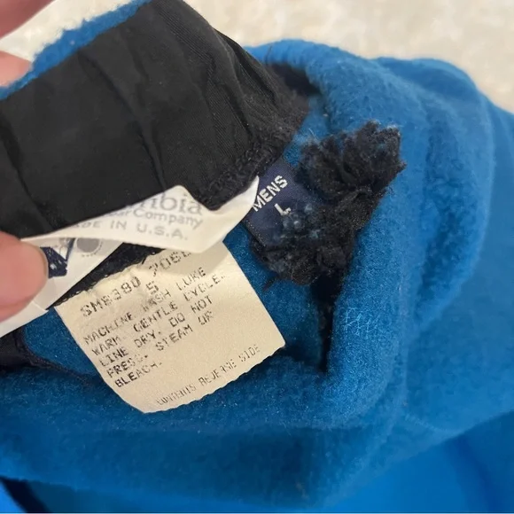 Vintage 90s Columbia double-insulated winter/ski pants. Mens Large - Picture 8 of 12